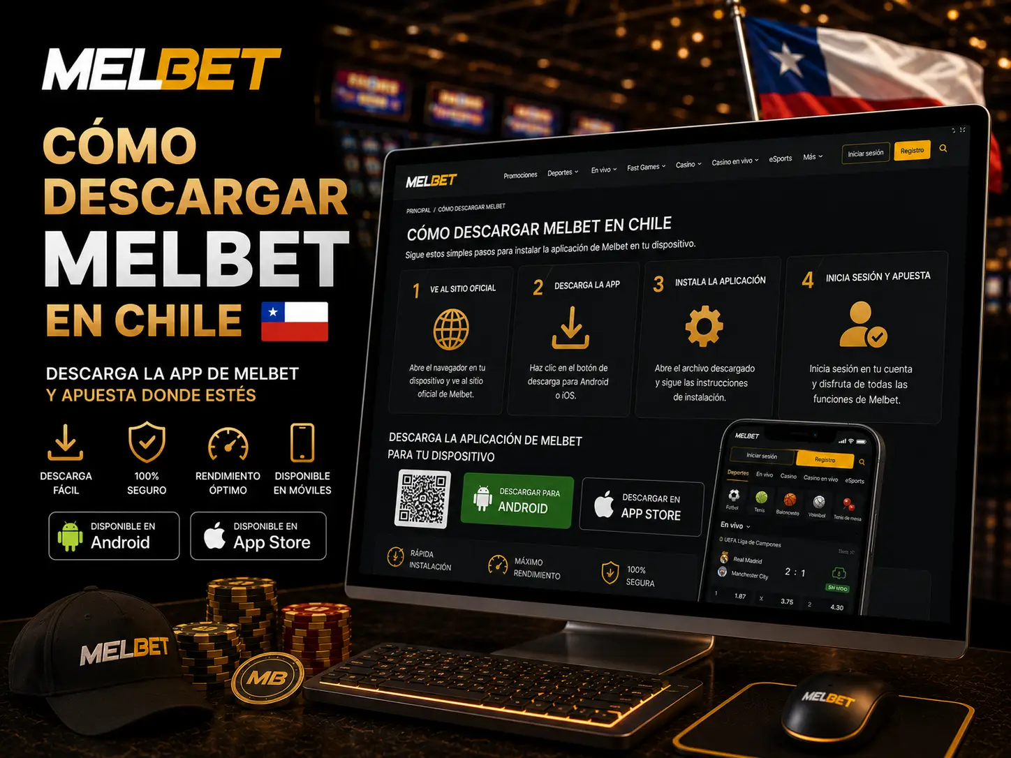 Cómo Descargar Melbet en Chile