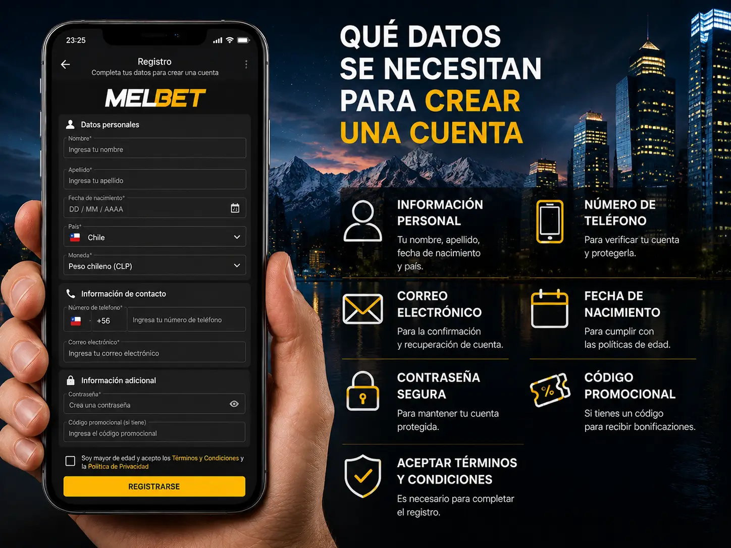 Qué Datos se Necesitan para el Registro