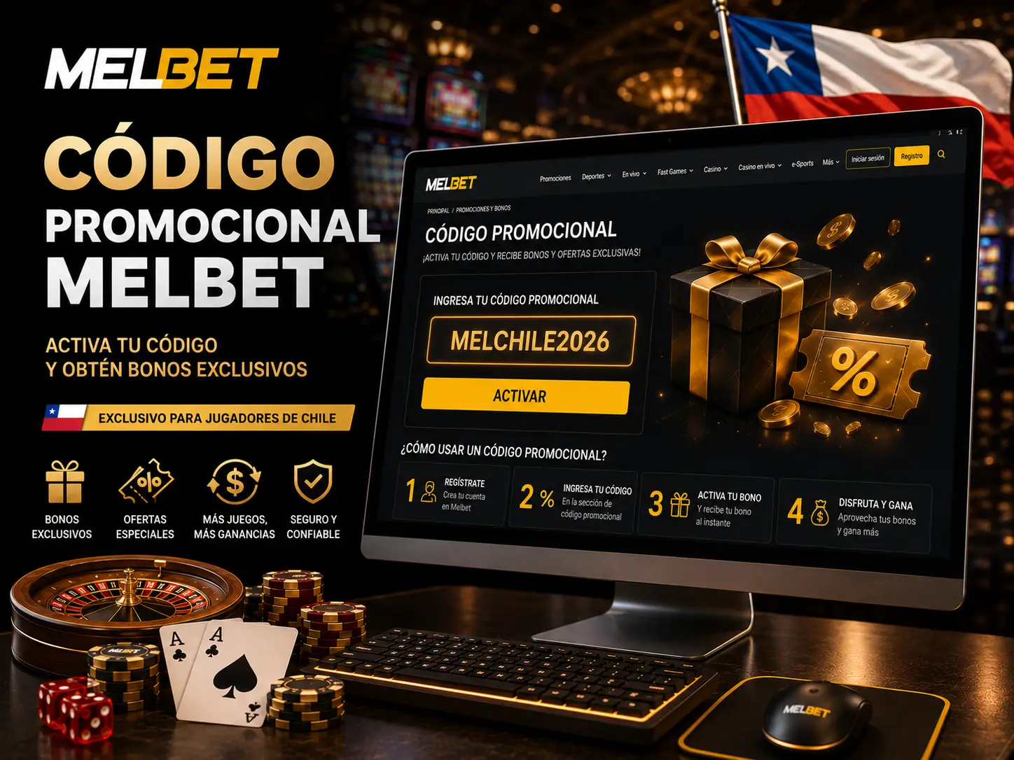 Código Promocional Melbet