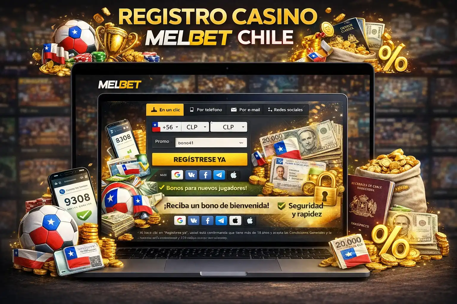 Registro Melbet Chile