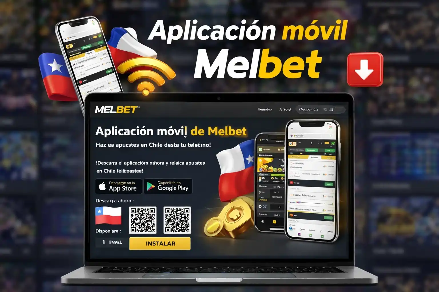 Aplicación móvil Melbet