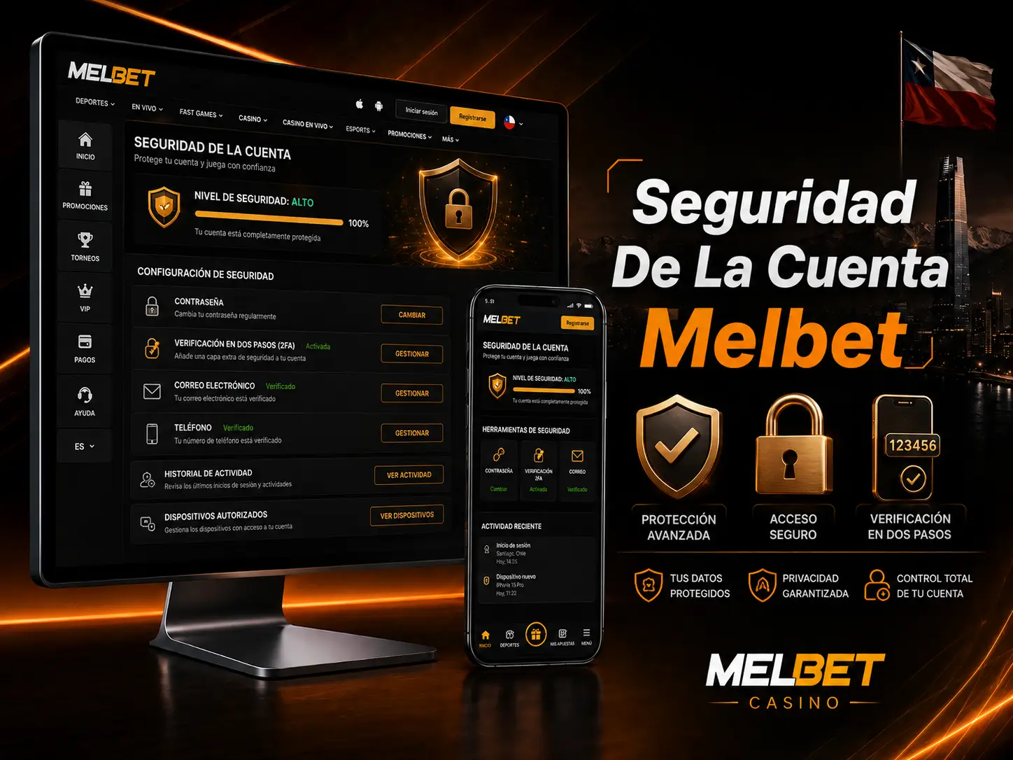 Seguridad De La Cuenta Melbet