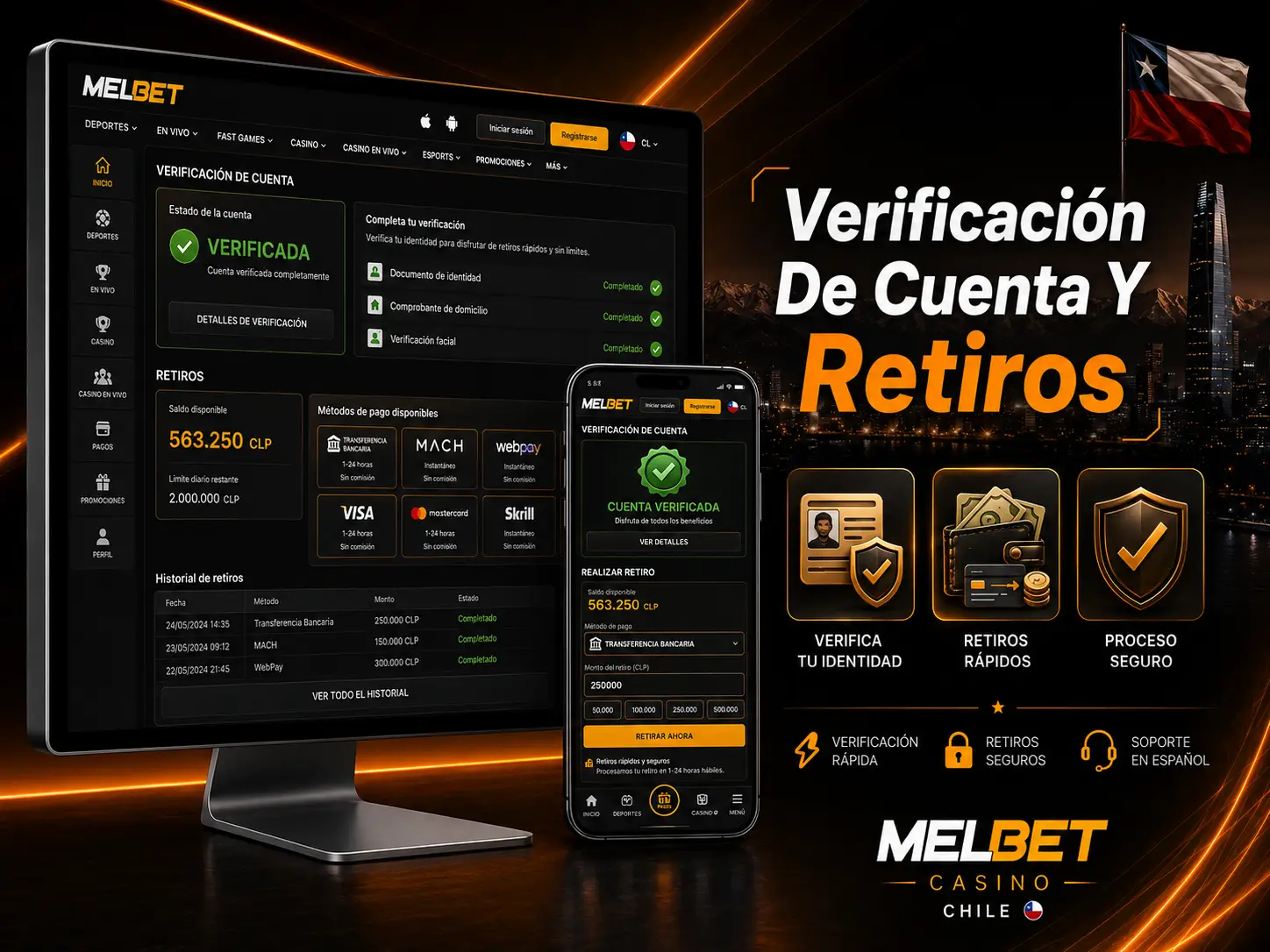 Verificación De Cuenta Y Retiros